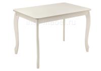 Стол деревянный Амато молочный фото Стол деревянный Амато молочный. Фото №1