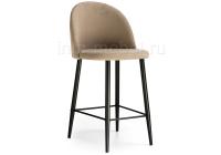 Барный стул Амизуре бежевый / черный матовый