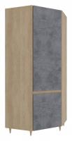 Киото СТЛ.339.08 Шкаф угловой Дуб небраска/Бетон тёмный фото Киото СТЛ.339.08 Шкаф угловой Дуб небраска/Бетон тёмный. Фото №1