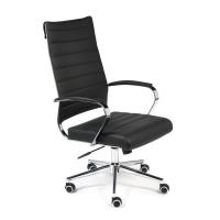 Кресло офисное City (кож/зам, черный)