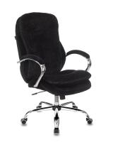 Кресло руководителя Бюрократ T-9950SL Fabric черный Light-20 крестовина металл хром фото Кресло руководителя Бюрократ T-9950SL Fabric черный Light-20 крестовина металл хром. Фото №1