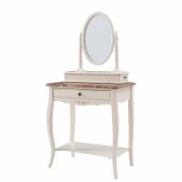 ST9321 Туалетный столик с овальным зеркалом фото ST9321 Туалетный столик с овальным зеркалом