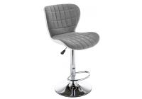 Барный стул Brend серый / белый
