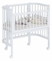 Кроватка Polini kids Simple 120, белый Кроватка Polini kids Simple 120, белый. Фото №1