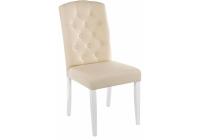 Стул деревянный Menson white / fabric сream фото Стул деревянный Menson white / fabric сream. Фото №1