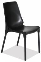 Стул GENIUS (mod 75)   металл/пластик, 46x56x84cм, черный