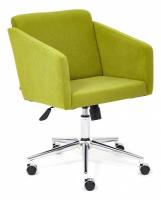 Кресло MILAN хром флок , олива, 23. Фото №1