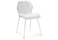 Стул Вальд экокожа белый / белый глянец. Фото №1