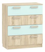 Акварель НМ 013.71-01 М Комод Кэнди/Дуб сонома, Дуб Сонома фото Акварель НМ 013.71-01 М Комод Кэнди/Дуб сонома, Дуб Сонома. Фото №1