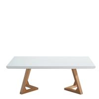 Стол журнальный J1692A Белый/Ясень