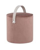 Пуф Джерри велюр пыльно-розовый фото Пуф Джерри велюр пыльно-розовый. Фото №1