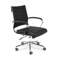 Кресло офисное City low (кож/зам, черный)