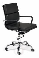 Кресло BESTO-LOW кож/зам, черный