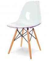 Стул ESF DC231A фиолетовый/белый. Фото №1