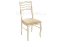 Стул деревянный Амадиу молочный. Фото №1