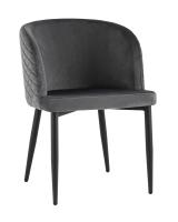 Стул Оскар велюр серый. Фото №1