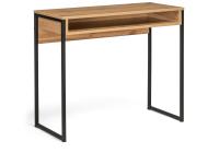 Стол, Лео Лофт дуб вотан / матовый черный