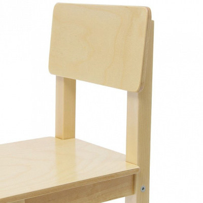 Стул Polini Kids Simple 105 S, коричневый. Фото №3