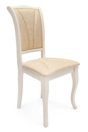 Стул с мягким сиденьем Опера (Opera) (Ivory white (слоновая кость). Фото №1