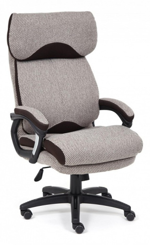 Кресло DUKE ткань, норка/коричневый, MJ190-6/TW-24. Фото №1