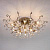 Потолочная люстра Eurosvet Vita 10042/12 античная бронза/прозрачный хрусталь