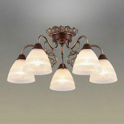 Потолочная люстра Omnilux Carapelle OML-55707-05 фото Потолочная люстра Omnilux Carapelle OML-55707-05. Фото №2