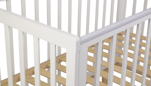 Кроватка Polini Kids Simple 340, белый фото Кроватка Polini Kids Simple 340, белый. Фото №5