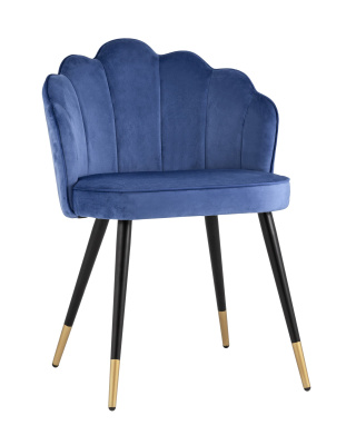 Стул Камилла велюр королевский синий. Фото №2