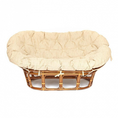 Кресло MAMASAN  23/02 W /с подушкой/ Pecan (орех). Фото №2