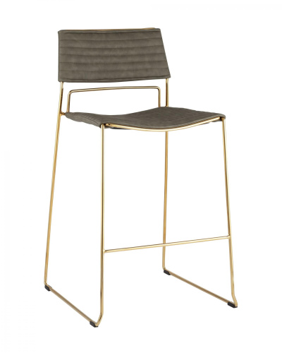 Стул Дэйзи полубарный зеленый. Фото №1