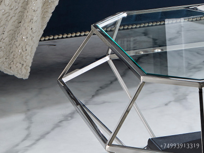 Журнальный стол DUPEN CT-235 Прозрачный. Фото