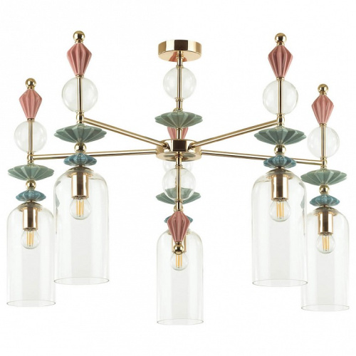 Потолочная люстра Odeon Light Bizet 4855/5C. Фото №1