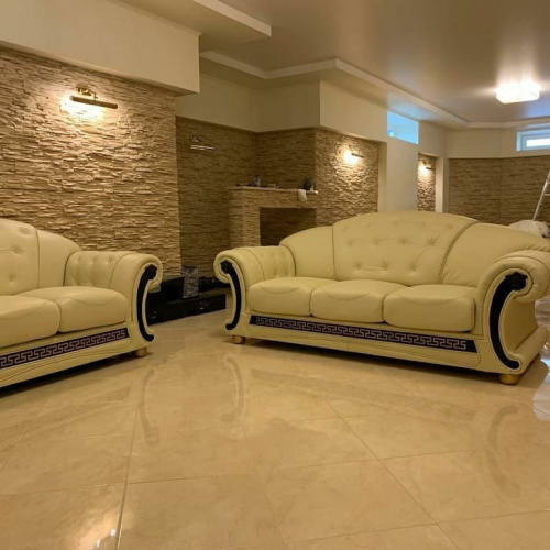 Диван Versace 3-х местный белый. Фото №16