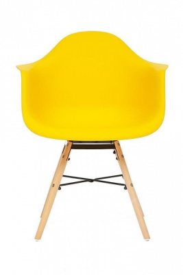 Кресло Secret De Maison CINDY (EAMES) (mod. 919) , желтый/yellow with natural legs (поставляется по 4 шт) фото Кресло Secret De Maison CINDY (EAMES) (mod. 919) , желтый/yellow with natural legs (поставляется по 4 шт). Фото №2