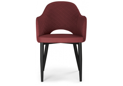 Стул Vener wine red / black. Фото