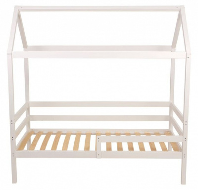 Кровать-домик Polini Kids Simple, белый. Фото №4