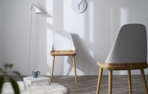 Стул DC-S123 белый/бук. Фото №6