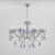 Подвесная люстра Eurosvet Escada 10109/8 хром/лазурный хрусталь Strotskis. Фото №2