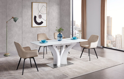 Стул AC-1903 бежевый UF910-01. Фото