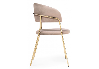 Стул Kamelia cappuccino / gold фото Стул Kamelia cappuccino / gold. Фото №3