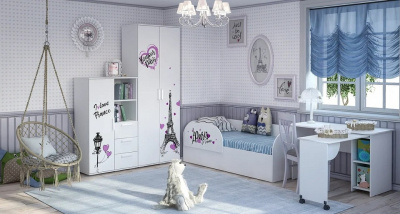 Стол письменный Трио,белый. Фото