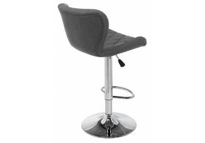 Барный стул Porch dark grey fabric. Фото №4