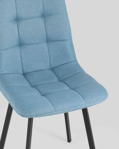 Стул Chilly рогожка голубой. Фото №9