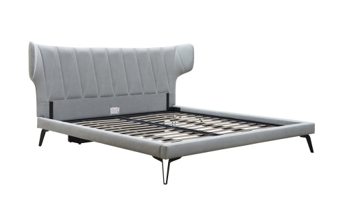 Кровать 1801 серая фото Кровать 1801 серая. Фото №6