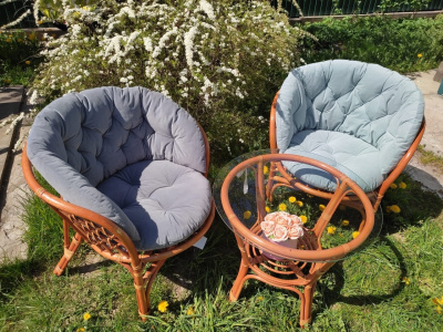 Подушка на кресло "Багама" авторская (однотонная) фото Подушка на кресло "Багама" авторская (однотонная). Фото №4