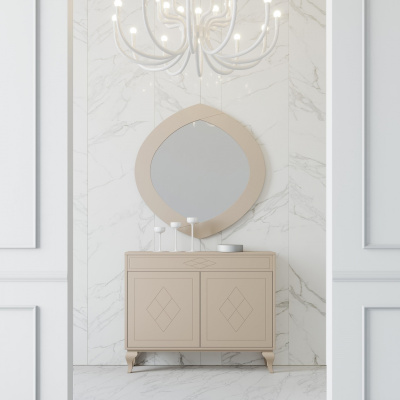 Узкая тумба NORA 3044.1 Almendra. Фото №2