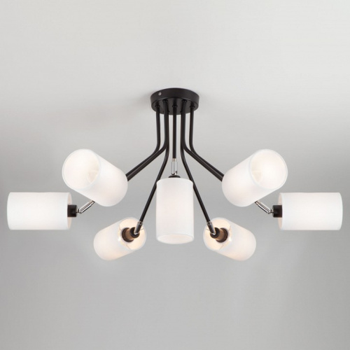 Потолочная люстра Eurosvet Duetto 70072/7 белый. Фото №1