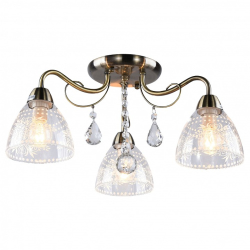 Потолочная люстра Arte Lamp A1658PL-3AB. Фото №1