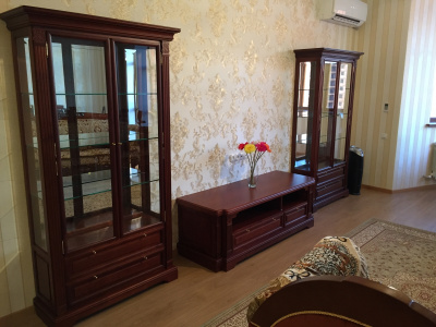 Шкаф с витриной Престиж ГМ 5907Е. Фото