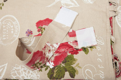 Занавеска на завязках с подхватами Secret De Maison Summer Garden. Фото